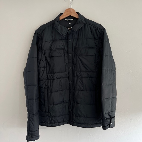 Mens TenTree Shirt Jacket Puffer - Picture 2 of 3